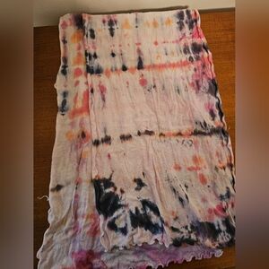 Lightweight Tie Dye Scarf